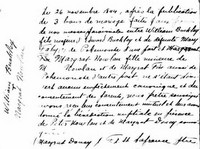 Margaret NOWLAN - 1844 marriage