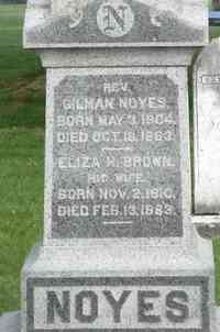 Gilman NOYES - Grave