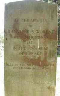 Granville S. W. OLNEY - Grave