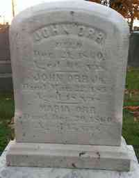 John ORR - Grave