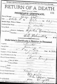 Georg Adolf OSTERMANN - Death