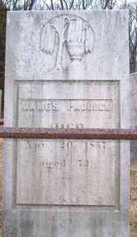 James PADDOCK - Grave