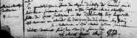 Marie-Marthe PAILLEREAU - 1667 Baptism  Sainte-Famille, QC, Canada