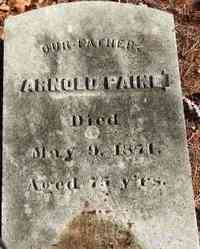 Arnold PAINE - Grave