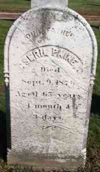 Seril PAINE - Grave