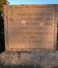 Wilhelm (William) PALME - Grave