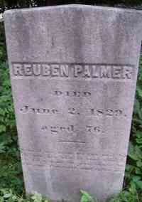 Reuben PALMER - Grave