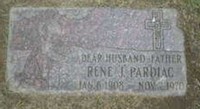 René James PARDIAC - Grave