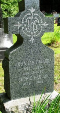 Abram PAQUIN (PARKER) - Grave
