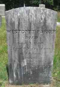 Westcott PARKER - Grave