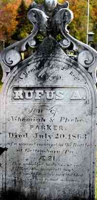 Rufus A. PARKER - Grave