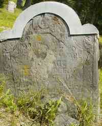 John PEABODY - Grave Inscription: CAPT JOHN PABODY DIED JULY Ye 5th 1720 & IN Ye 78 YEAR OF HIS AGE Ye ACTS & DEEDS WHICH HE HATH DON DESARVES TO BE IN