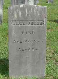 Amos PEASE - Grave