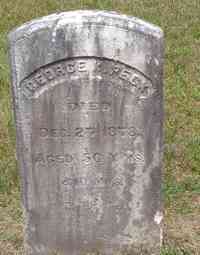 George K. PECK - Grave
