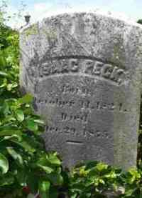 Isaac PECK - Grave