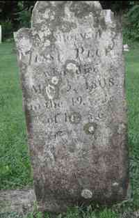 Jesse PECK - Grave