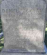 Daniel PECKHAM - Grave
