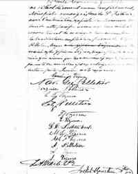 Marie-Marguerite-Caroline VÉZINA - 1881 marriage (part 2)