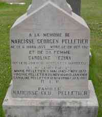 Marie-Marguerite-Caroline VÉZINA - Grave