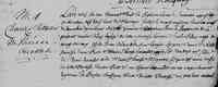 Charles PELLETIER - 1698 marriage