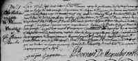 Barbe ST-PIERRE - 1711 marriage