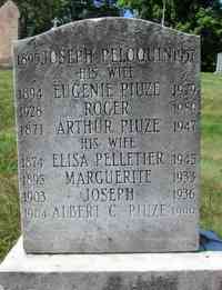 Joseph Noel PELOQUIN - Grave