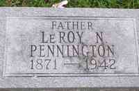 Leroy Nevada PENNINGTON - Grave