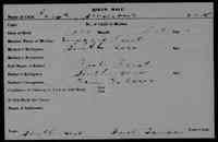 Seymour Tuffield PARROTT (PEROT) - Birth Vermont, Vital Records, 1760-1954