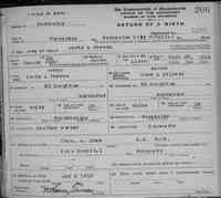 Doris R PERRON - Birth