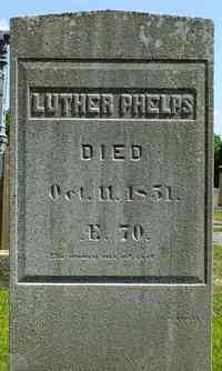 Luther PHELPS - Grave