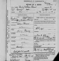Mary Catherine PHINNEY - Death Certificate