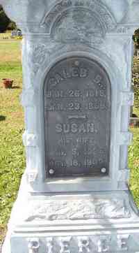 Caleb B. PIERCE - Grave