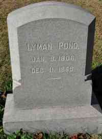 Lyman POND - Grave