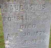 François-Eustache PONTBRIAND dit SANSREGRET - Grave