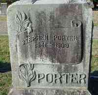 Stephen Andrew PORTER - Grave