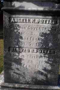 Alonzo Bucklin POTTER - Grave