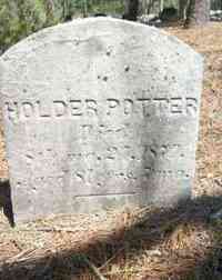 Holder POTTER - Grave