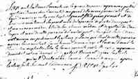 Jean-Marie PREVOST - 1761 marriage