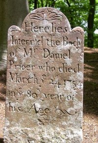 Daniel PRIOR - Grave