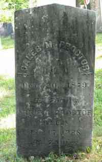 Caleb Mayo PROCTOR - Grave