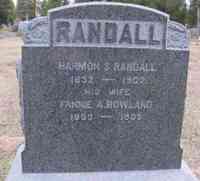 Harmon Seth RANDALL - Grave