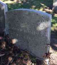 Simeon RANDALL - Grave
