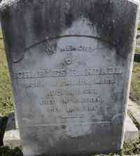 Charles W. RANDALL - Grave