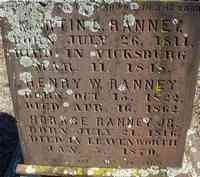 Martin L. RANNEY - Grave