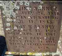 Horace RANNEY - Grave