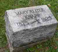 Mary REITER - Grave