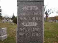 Willie REUDGEN - Grave - Grove Hill Cemetery - Rockville, Connecticut
