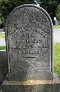Samuel REYNOLDS - Grave