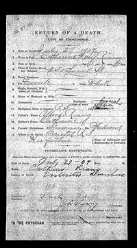 Katherine Mary RIANG - Death