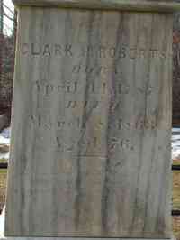 Clark H. ROBERTS - Grave
